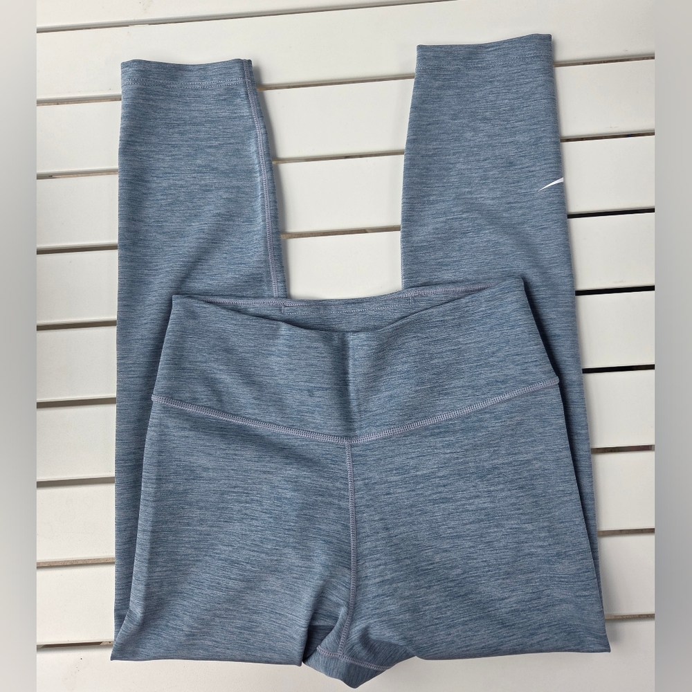 Blue Nike Dri-fit leggings size small petite RN # 56323 CA # 05553